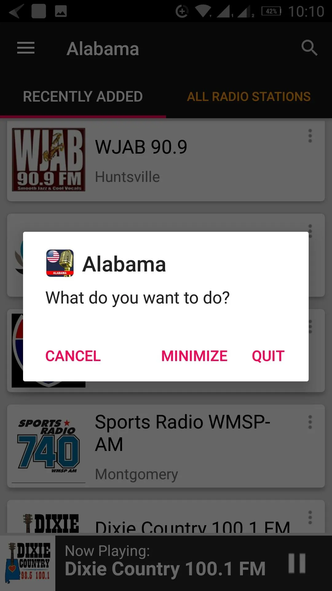 Alabama Radio Stations - USA | Indus Appstore | Screenshot