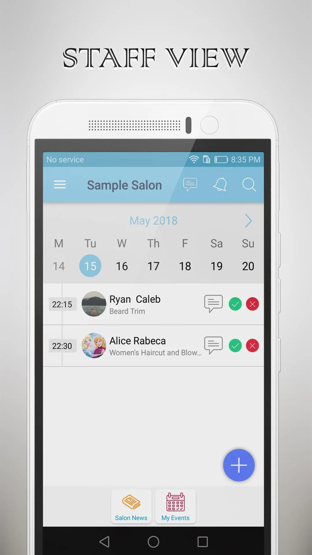 Retainoo - Salon Software & sa | Indus Appstore | Screenshot