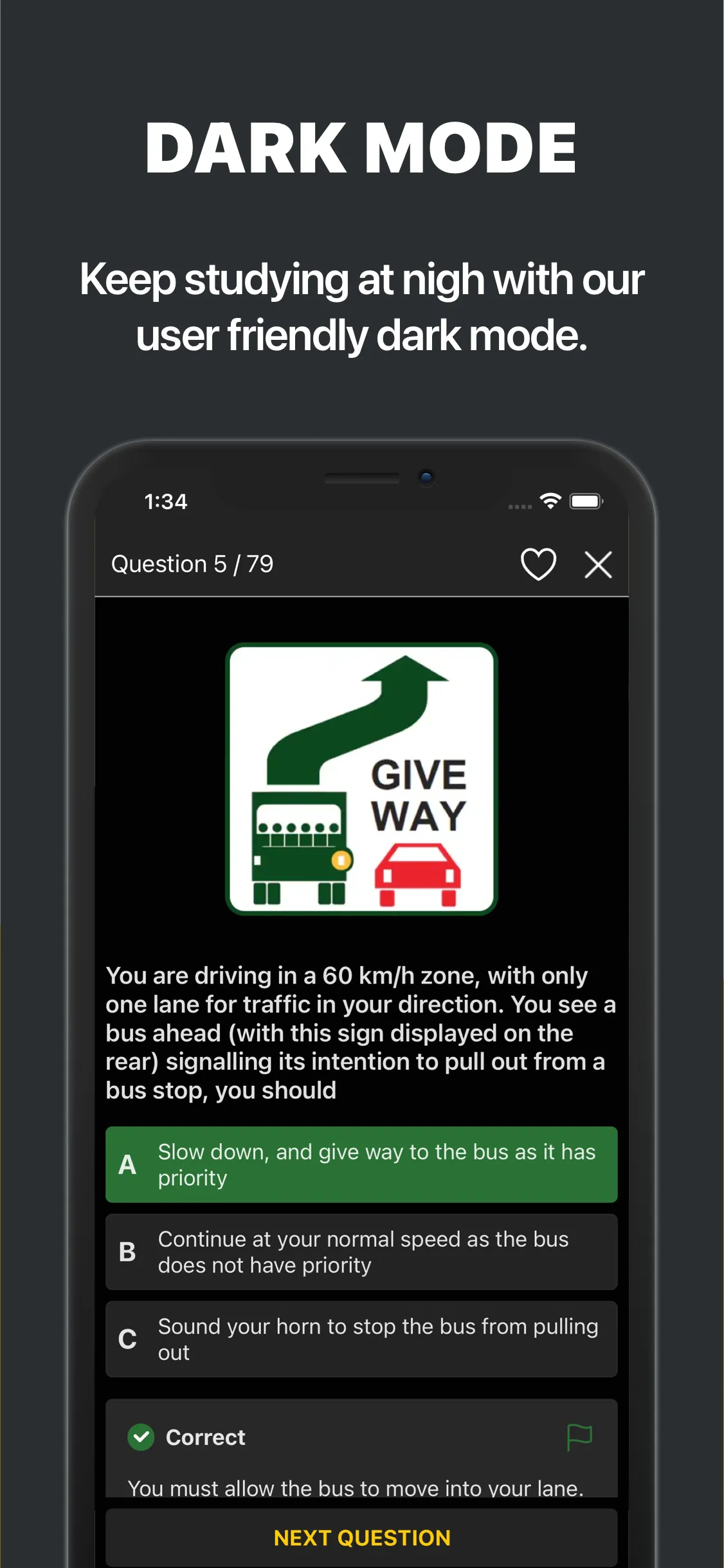 Driver Knowledge Test NSW 2025 | Indus Appstore | Screenshot