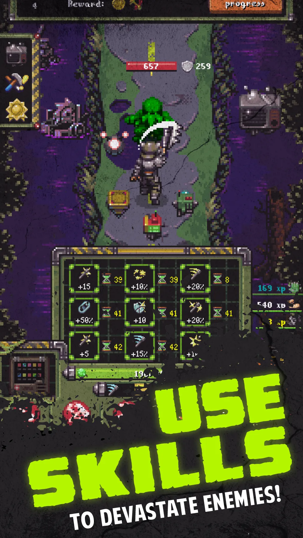 Idle Atomic: RPG Survival | Indus Appstore | Screenshot