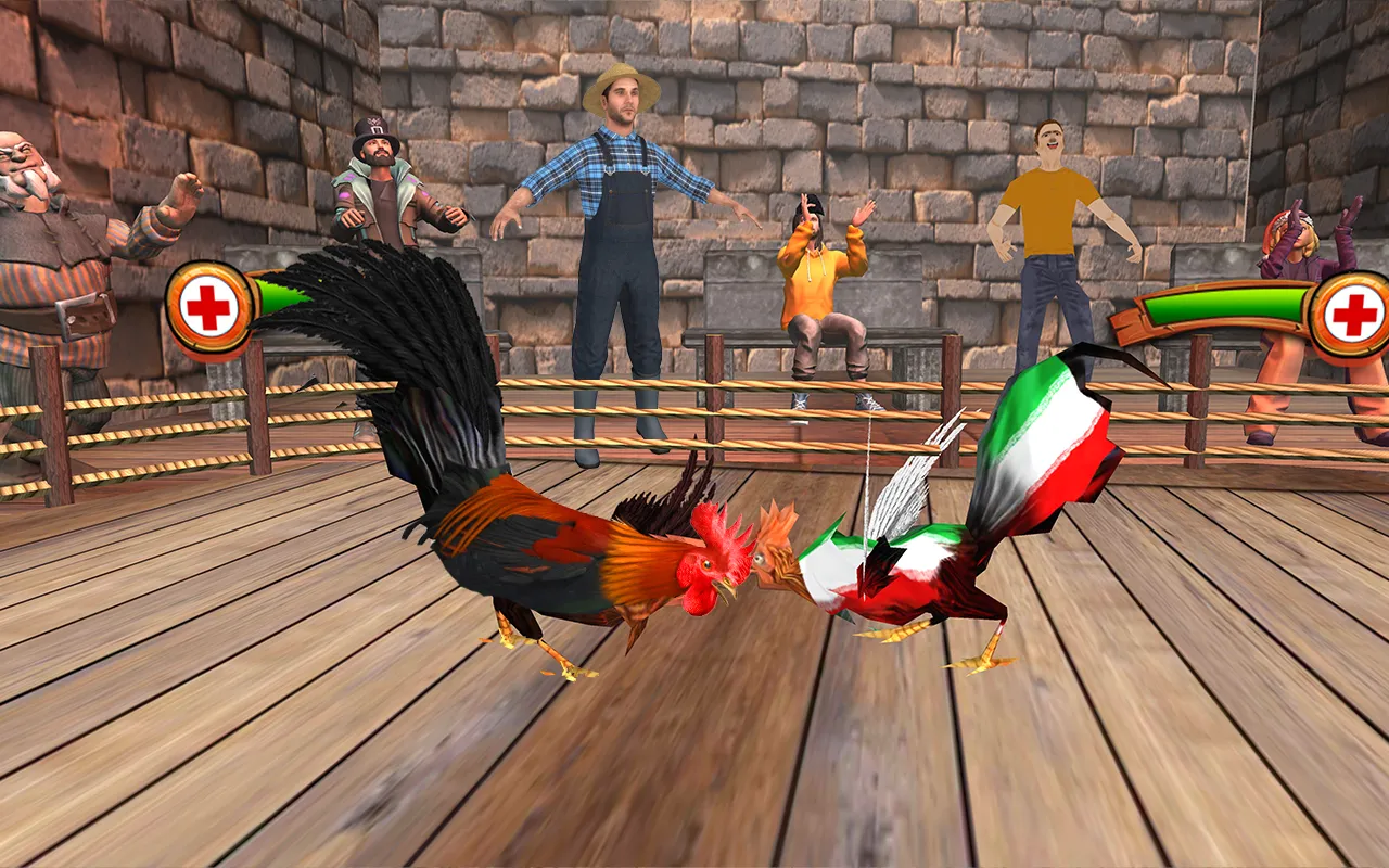 Farm Rooster Fighting Chicks 2 | Indus Appstore | Screenshot