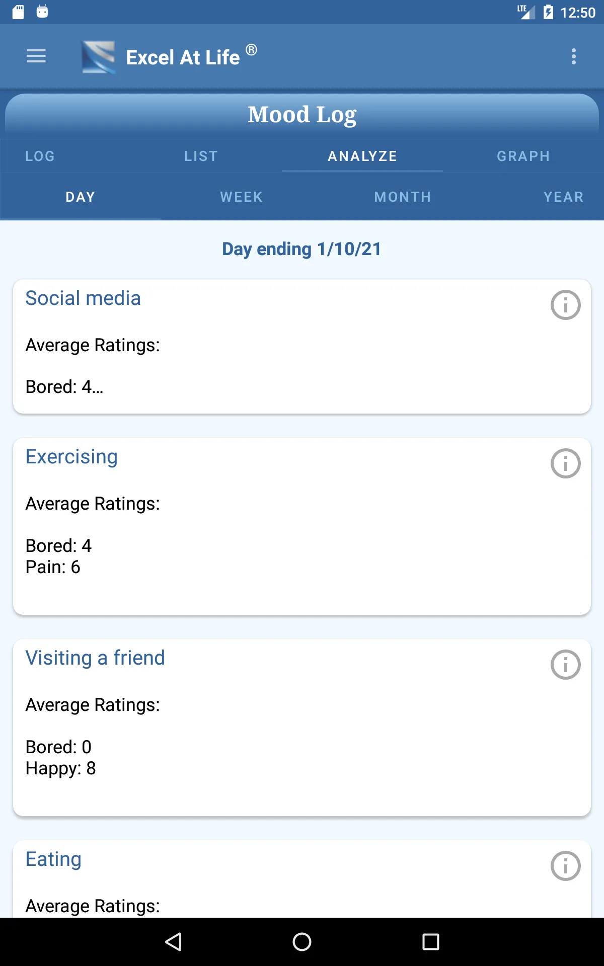 Mood Log Tracker with Analysis | Indus Appstore | Screenshot