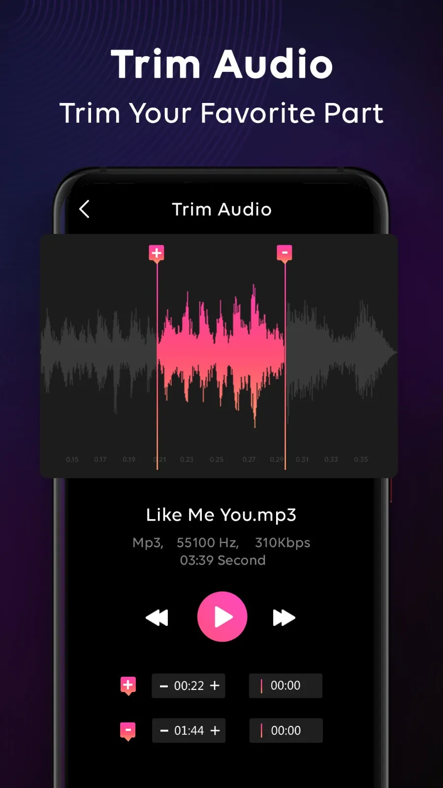 Audio Editor - Music Editor | Indus Appstore | Screenshot