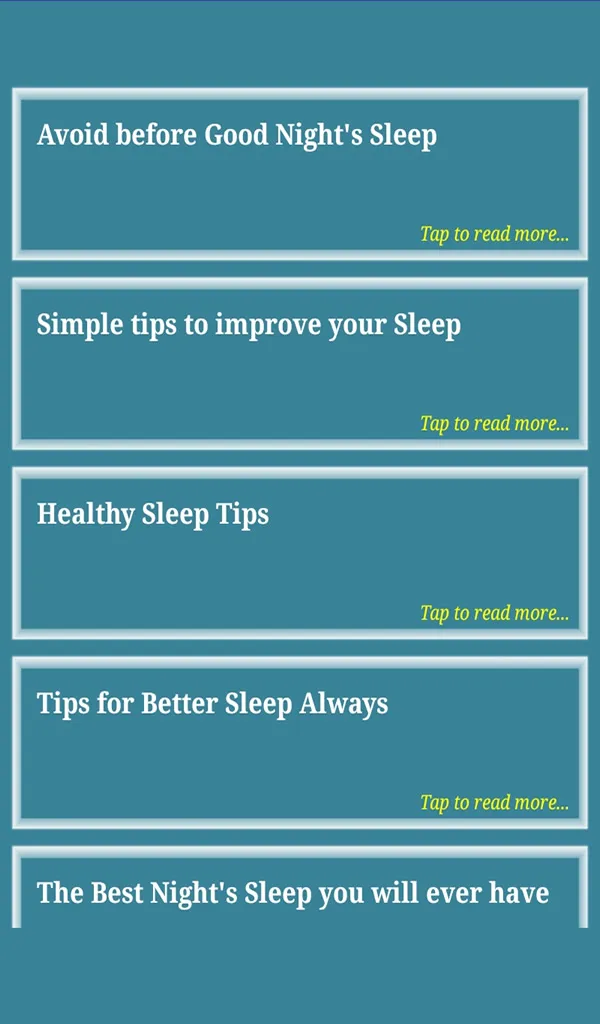 Sleep Well | Indus Appstore | Screenshot