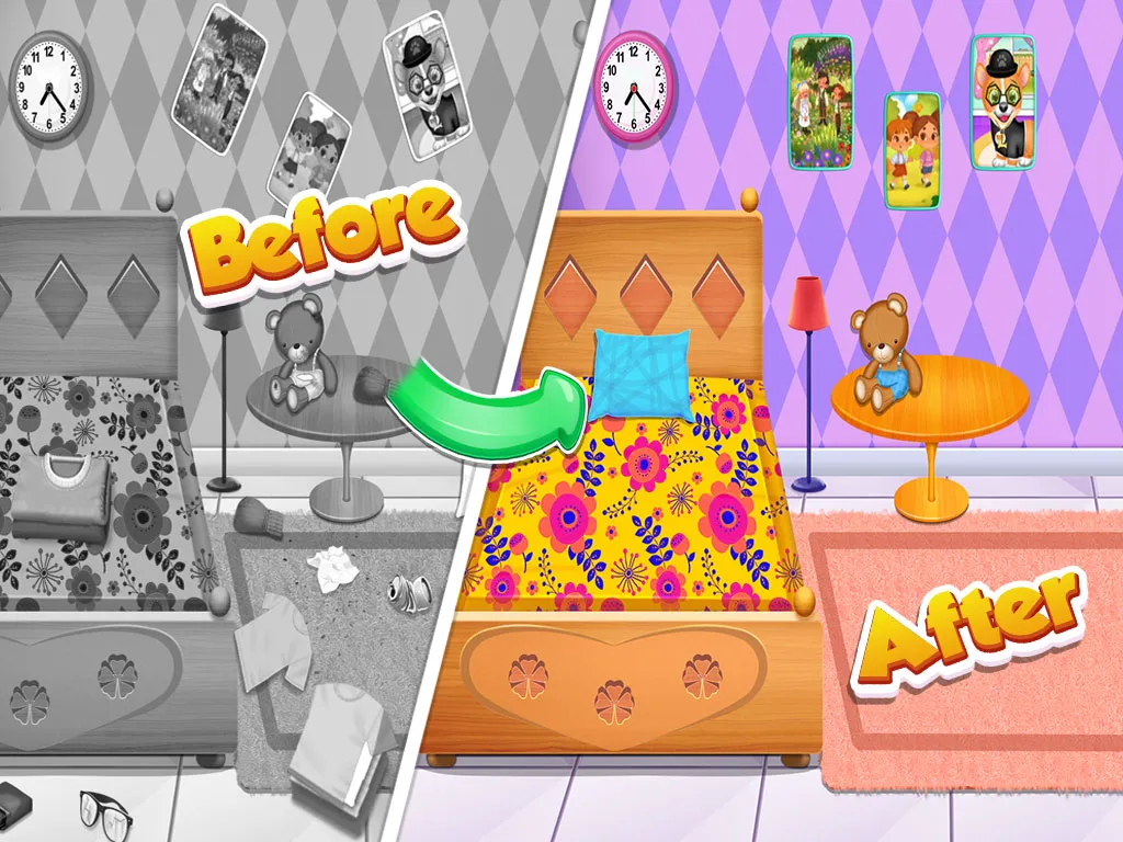 Clean Up: Girls Cleaning Games | Indus Appstore | Screenshot