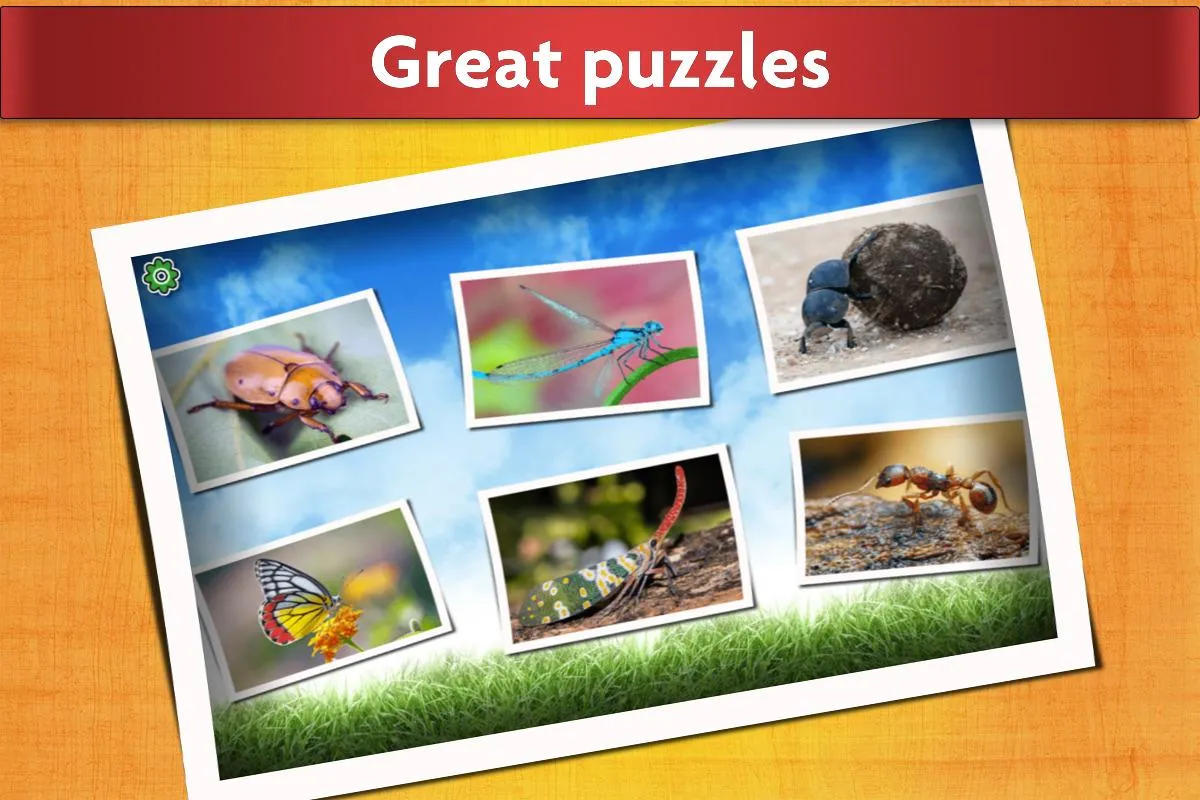 Insect Jigsaw Puzzle Game Kids | Indus Appstore | Screenshot