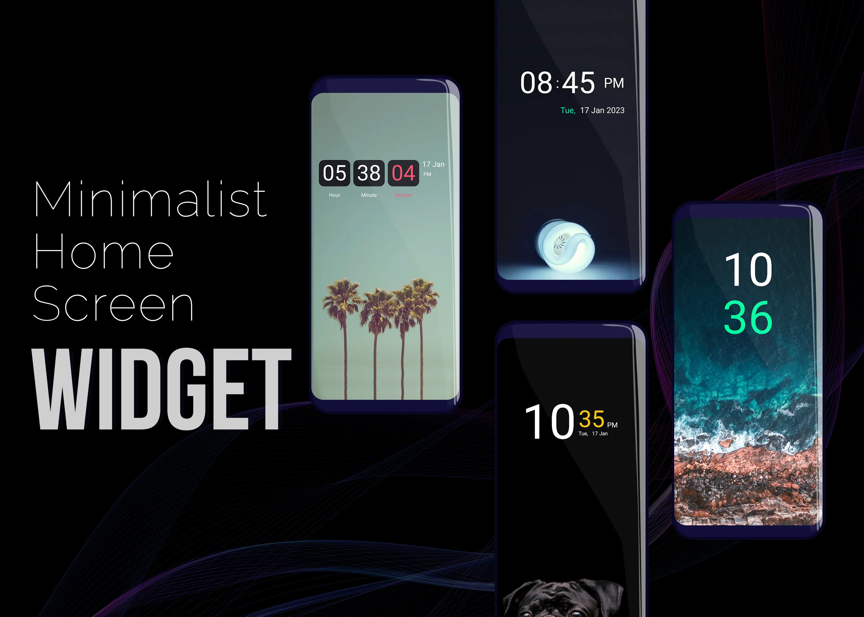 Digital clock Widget | Indus Appstore | Screenshot