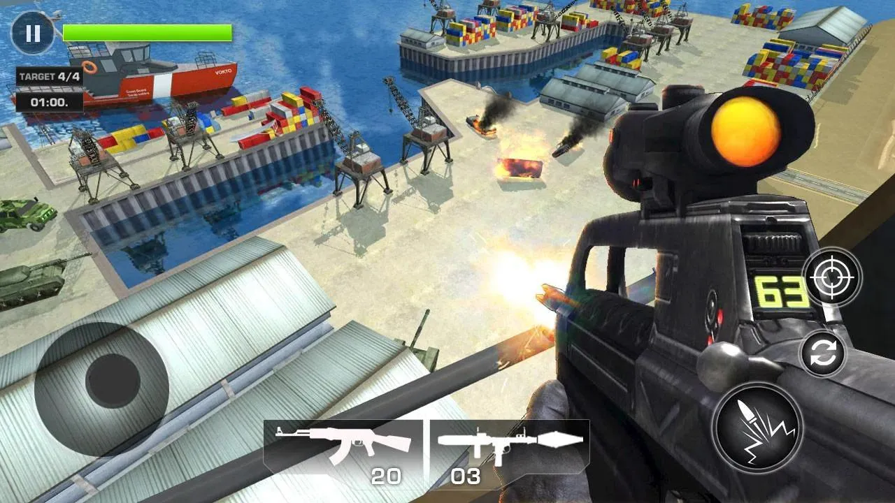 Contract Sniper Helicopter 3D | Indus Appstore | Screenshot