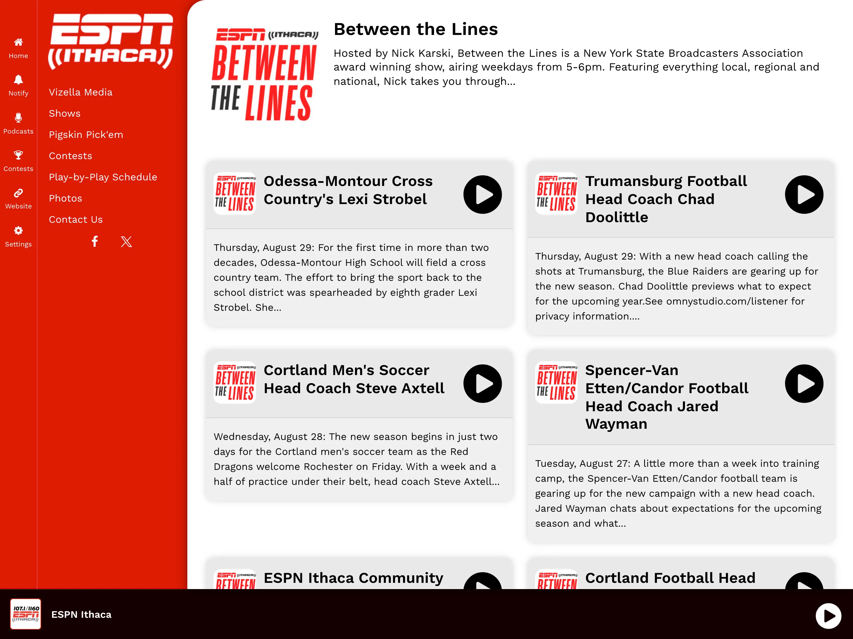 ESPN Ithaca | Indus Appstore | Screenshot