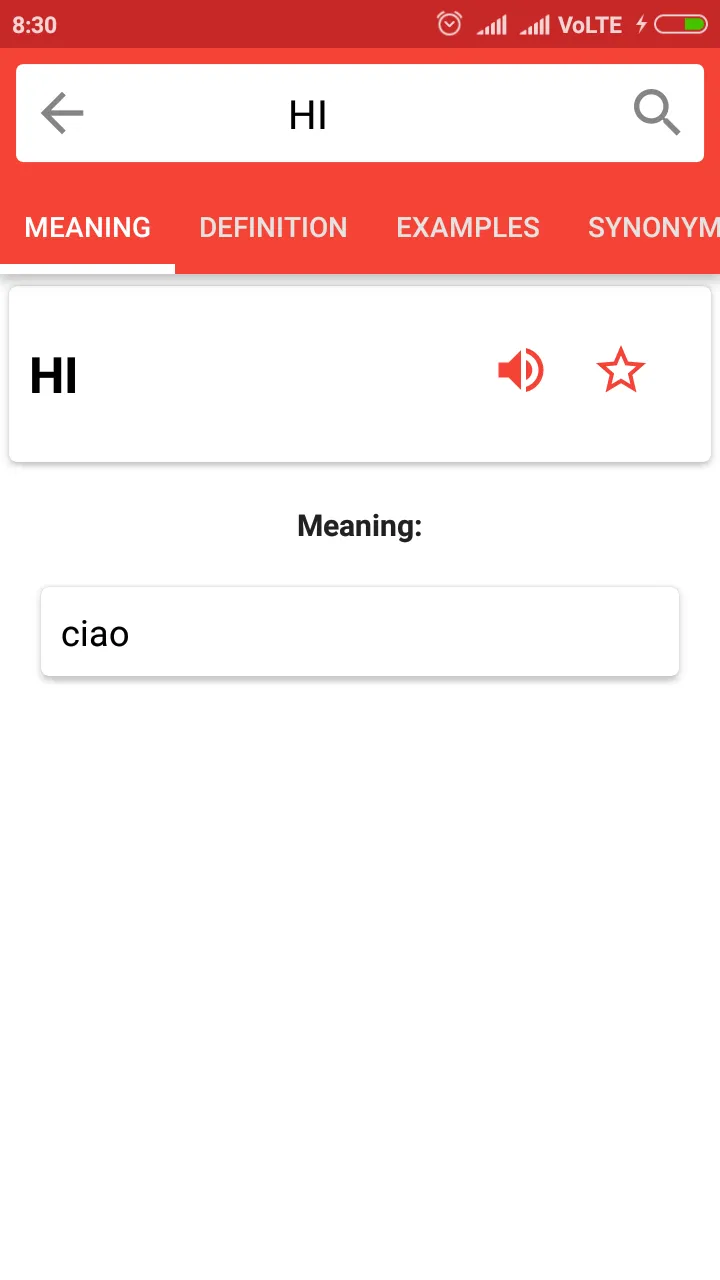 English To Italian Dictionary | Indus Appstore | Screenshot