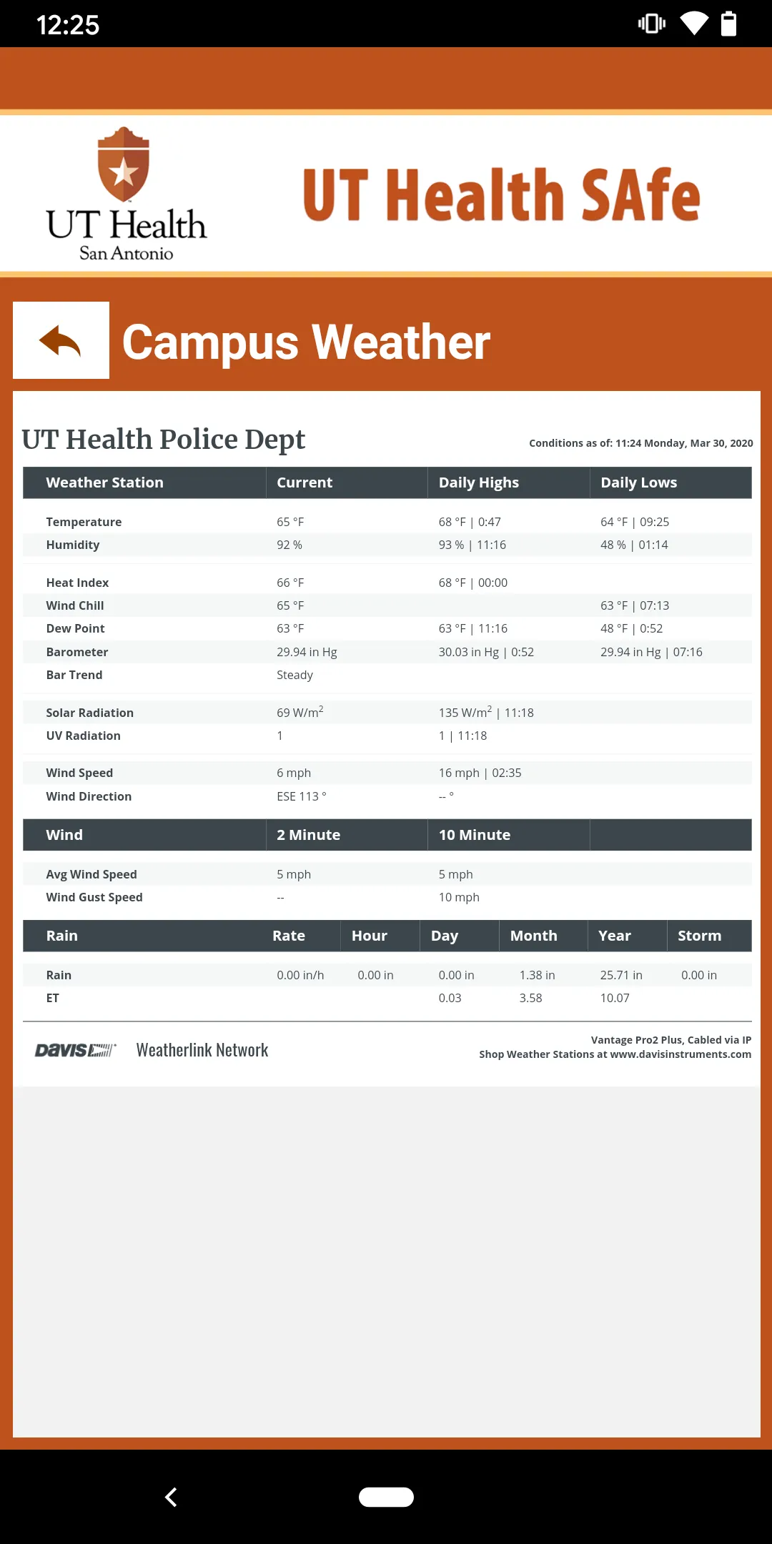 UT Health SAfe | Indus Appstore | Screenshot