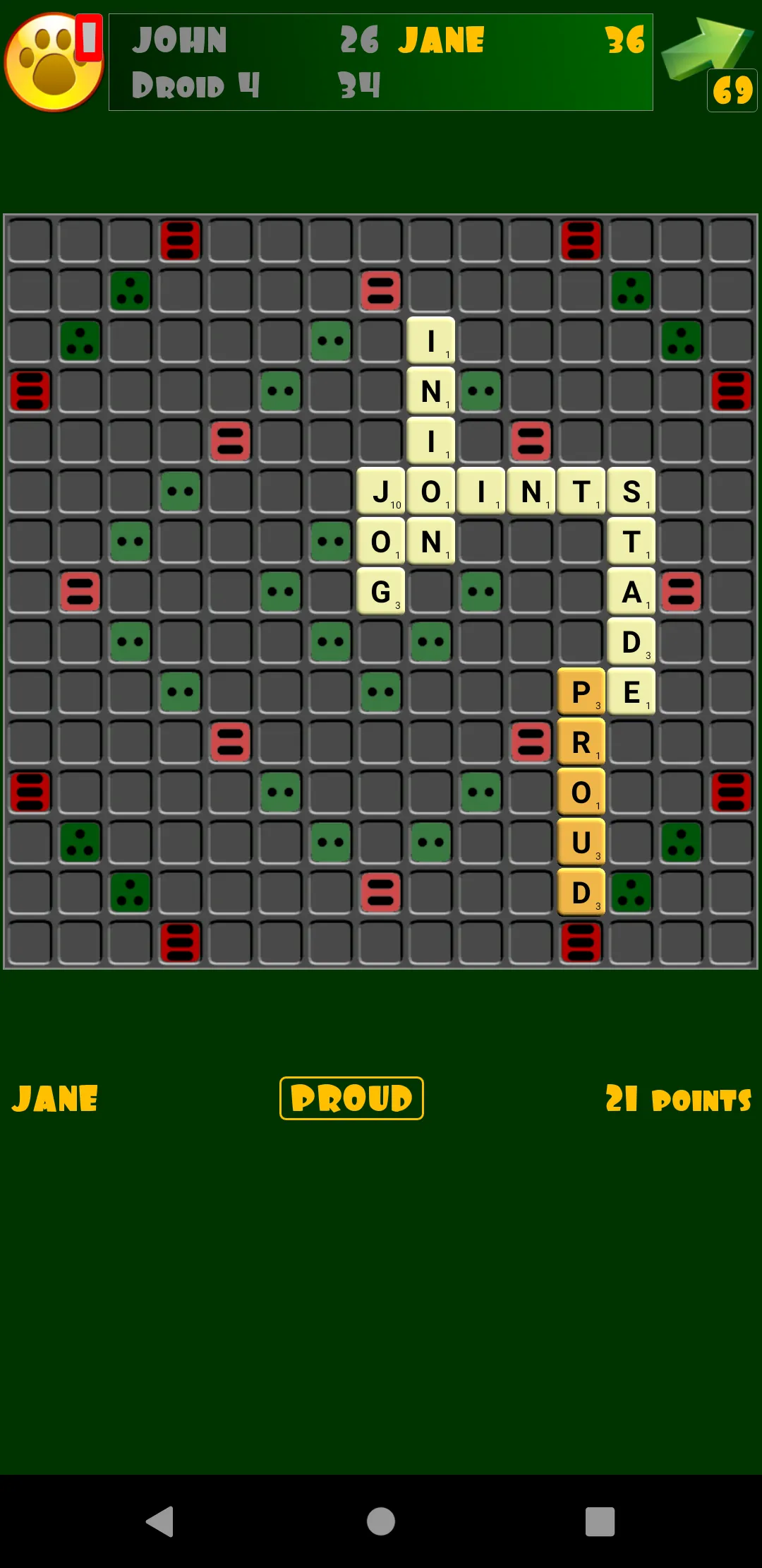 7 letters for 1 word | Indus Appstore | Screenshot