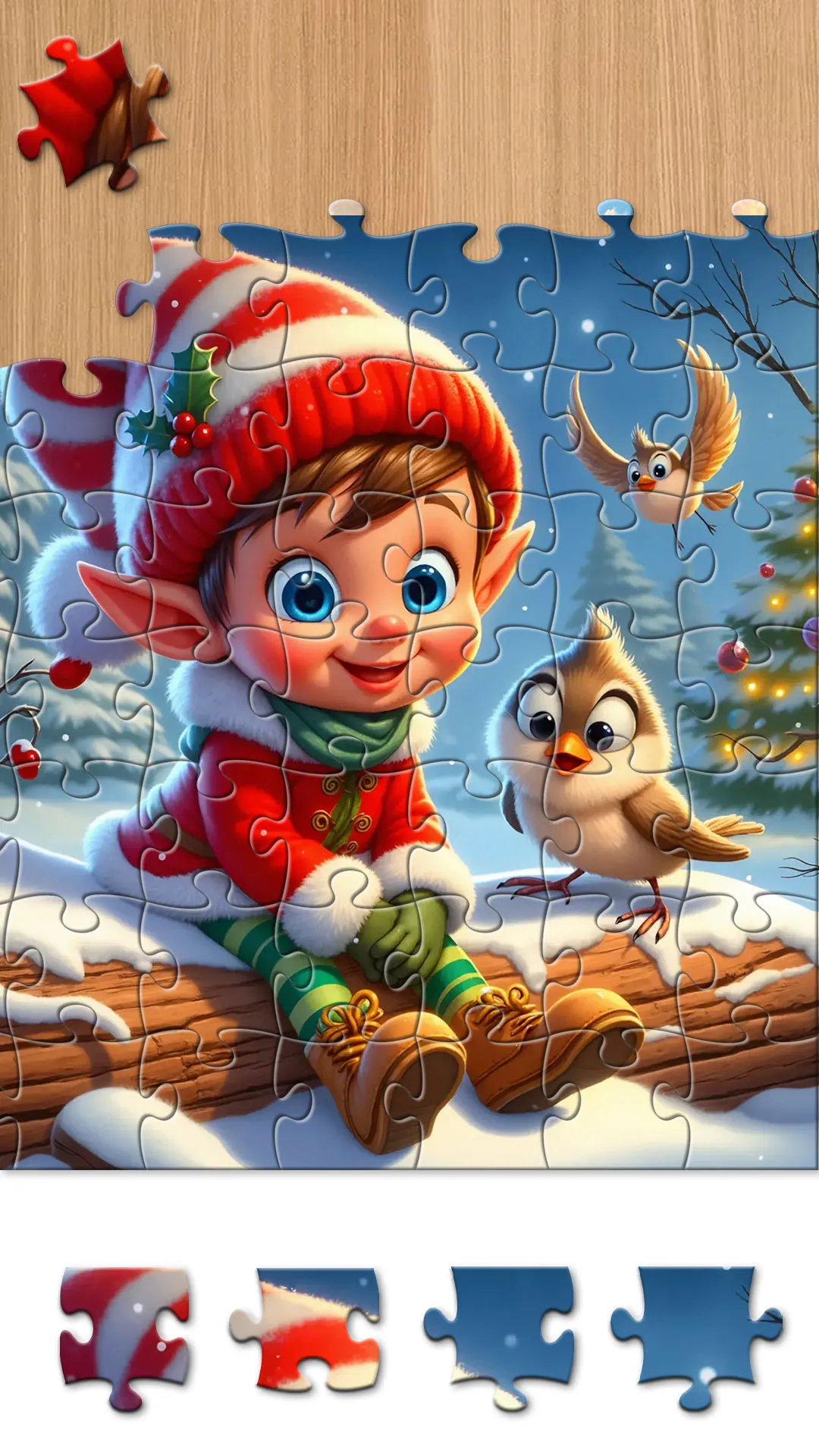 Christmas Jigsaw Puzzle Games | Indus Appstore | Screenshot