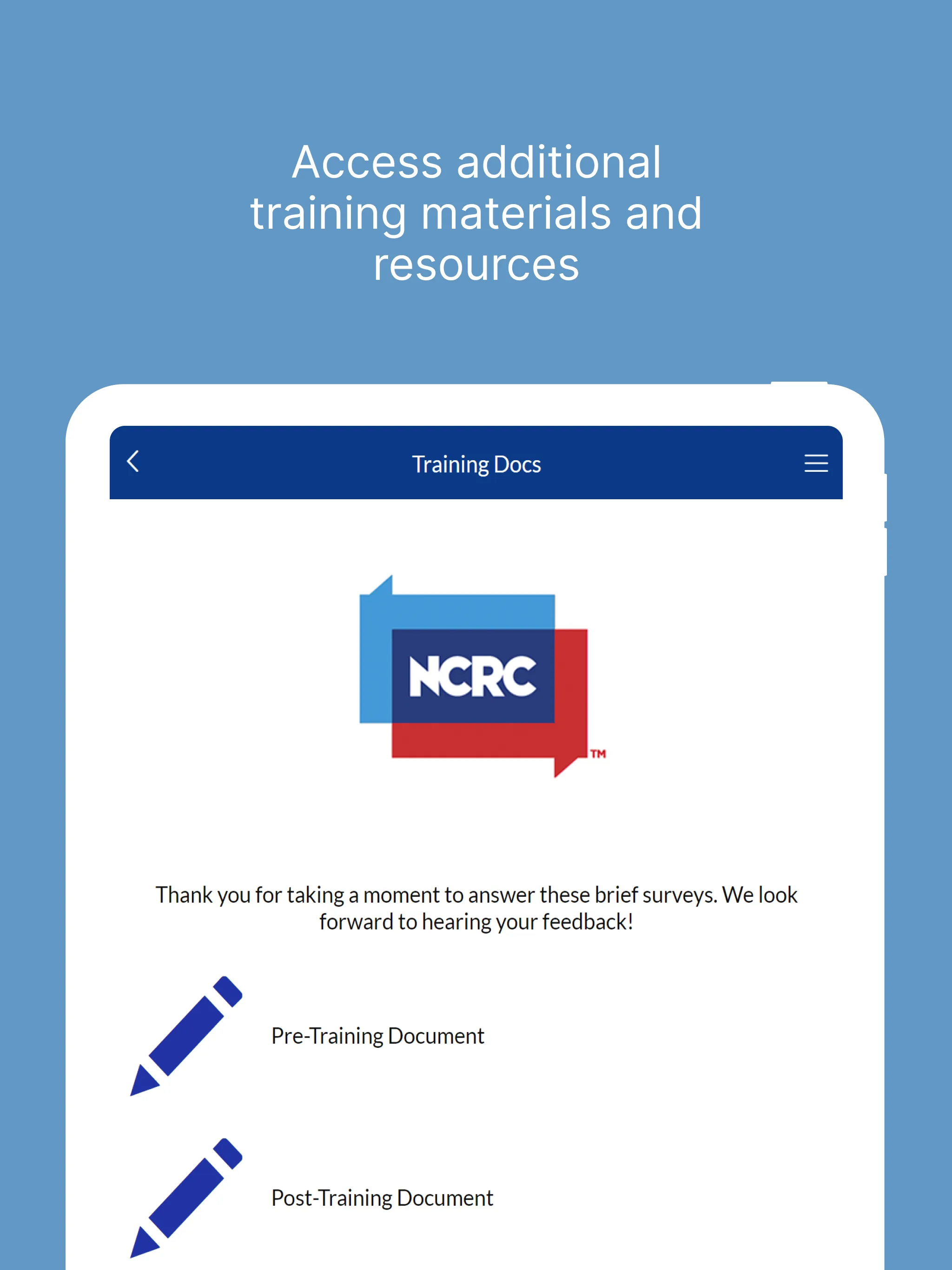 NCRC-UCSB | Indus Appstore | Screenshot