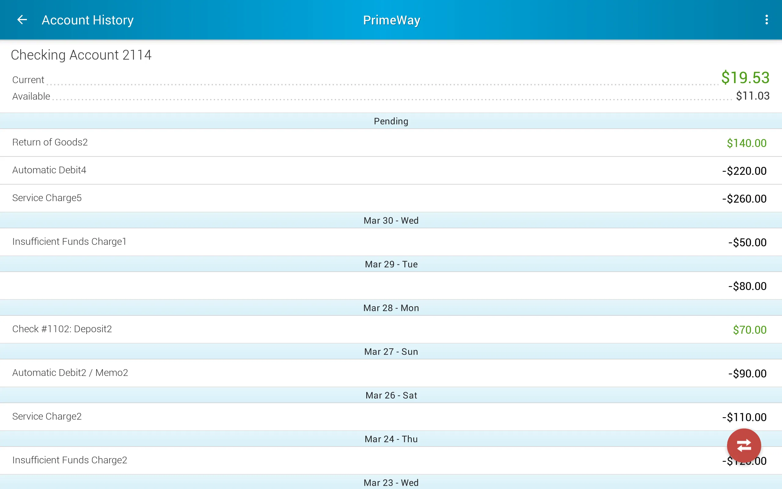 PrimeWay Federal Credit Union | Indus Appstore | Screenshot