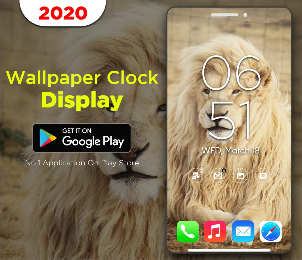 Always on Display Clock Analog | Indus Appstore | Screenshot