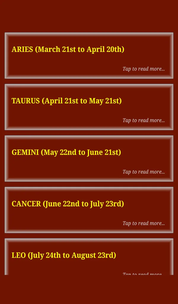 Horoscope Predictions | Indus Appstore | Screenshot