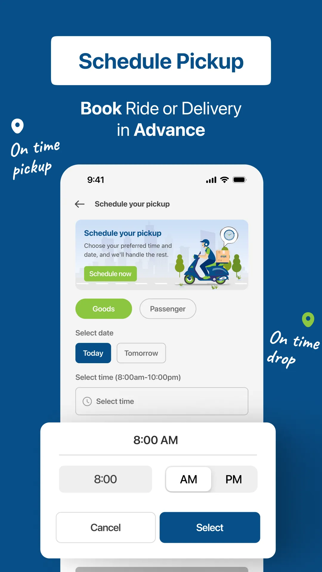 Dropit - Deliver with Ease | Indus Appstore | Screenshot