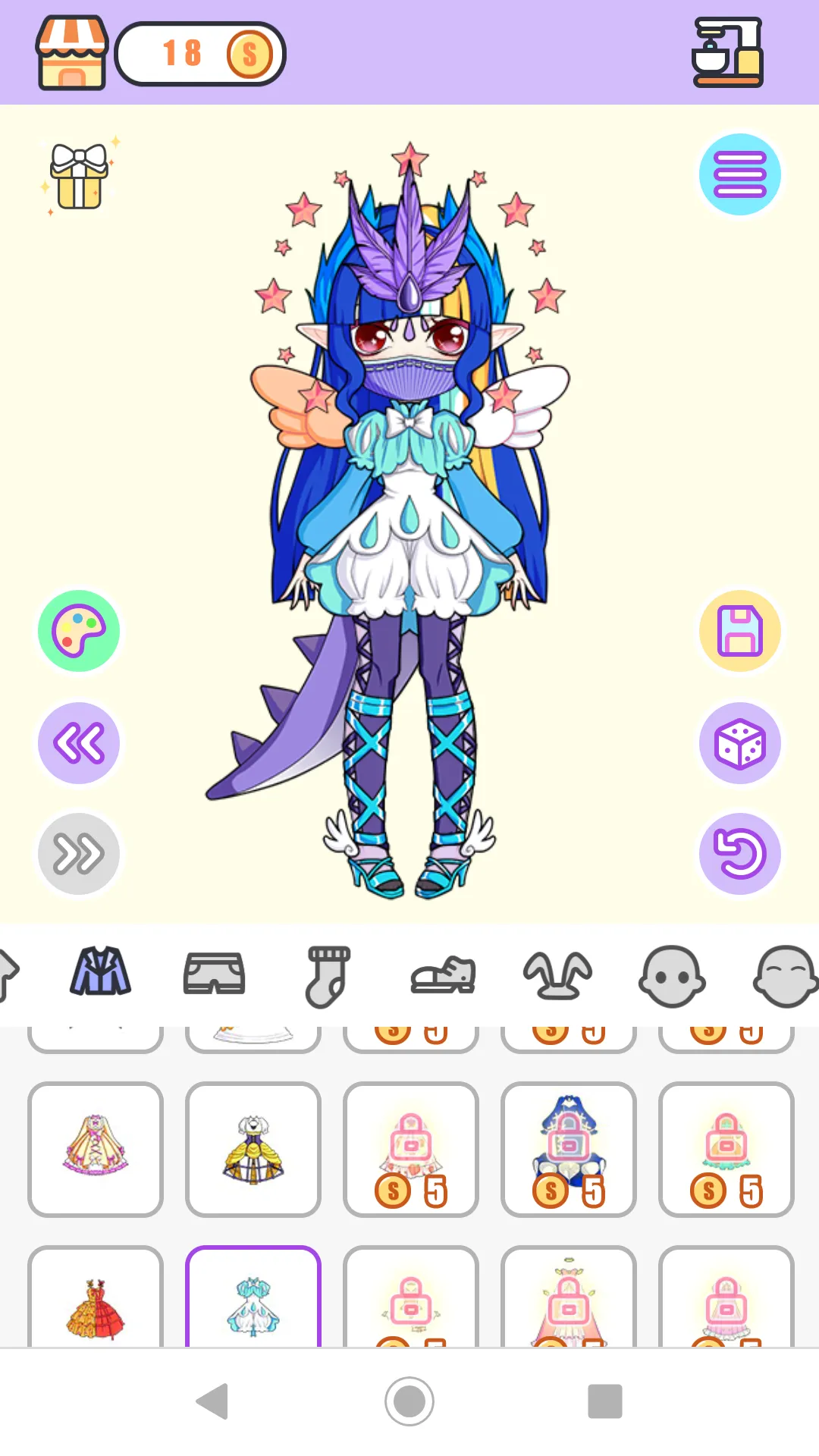 Magical Girl Avatar Factory | Indus Appstore | Screenshot