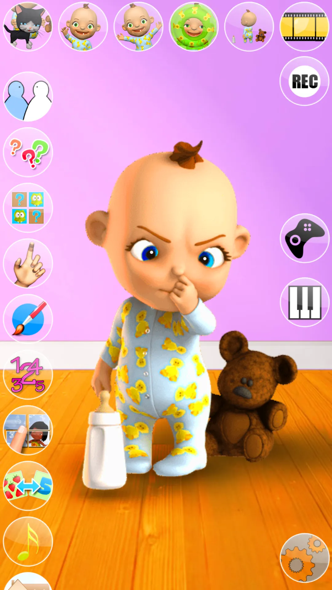 Talking Baby Games with Babsy | Indus Appstore | Screenshot