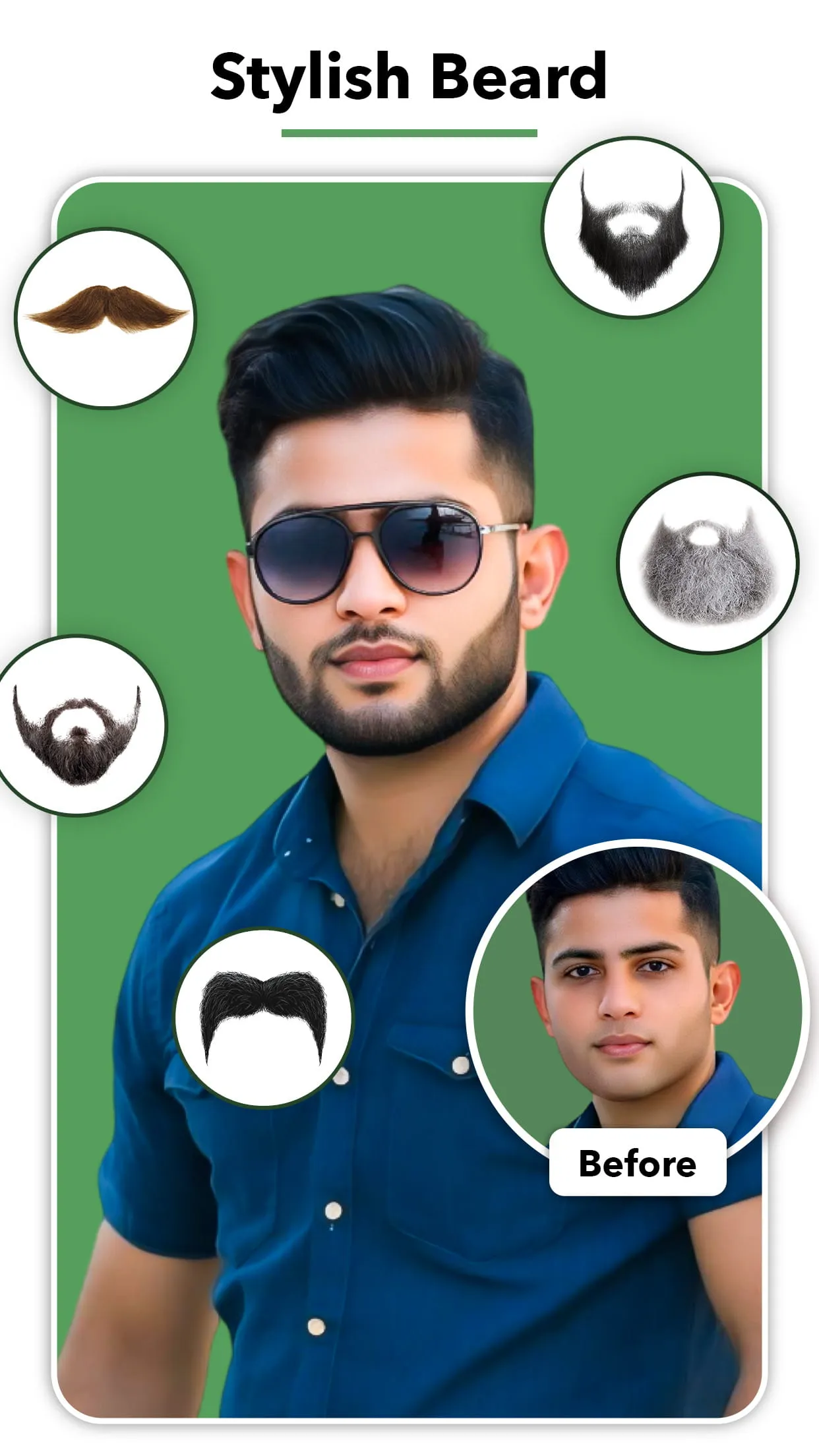 FacePic Face Editor, Hair, Age | Indus Appstore | Screenshot