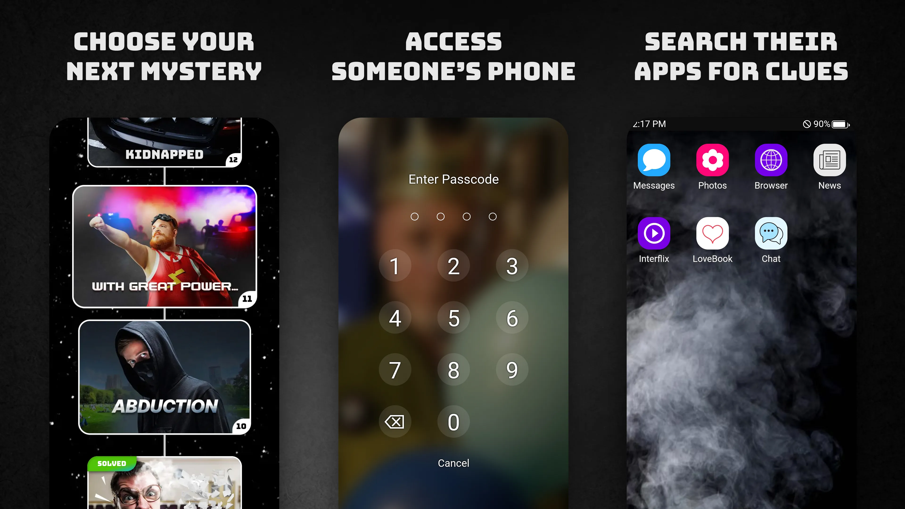 Peek a Phone - Detective Game | Indus Appstore | Screenshot