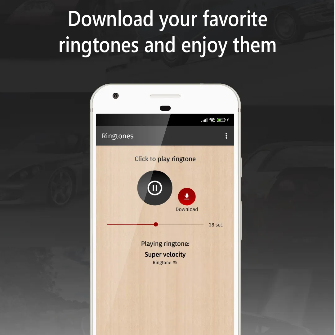 car ringtones for phone | Indus Appstore | Screenshot