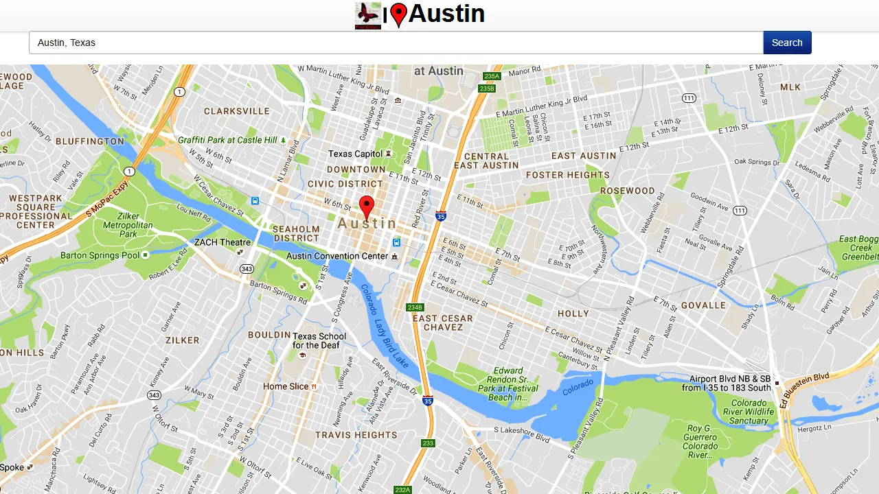 Austin Map | Indus Appstore | Screenshot