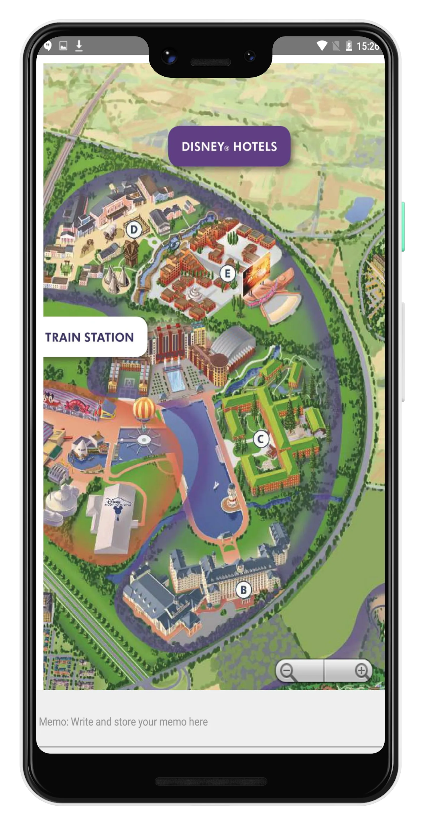 PARIS AMUSEMENT PARK MAP | Indus Appstore | Screenshot