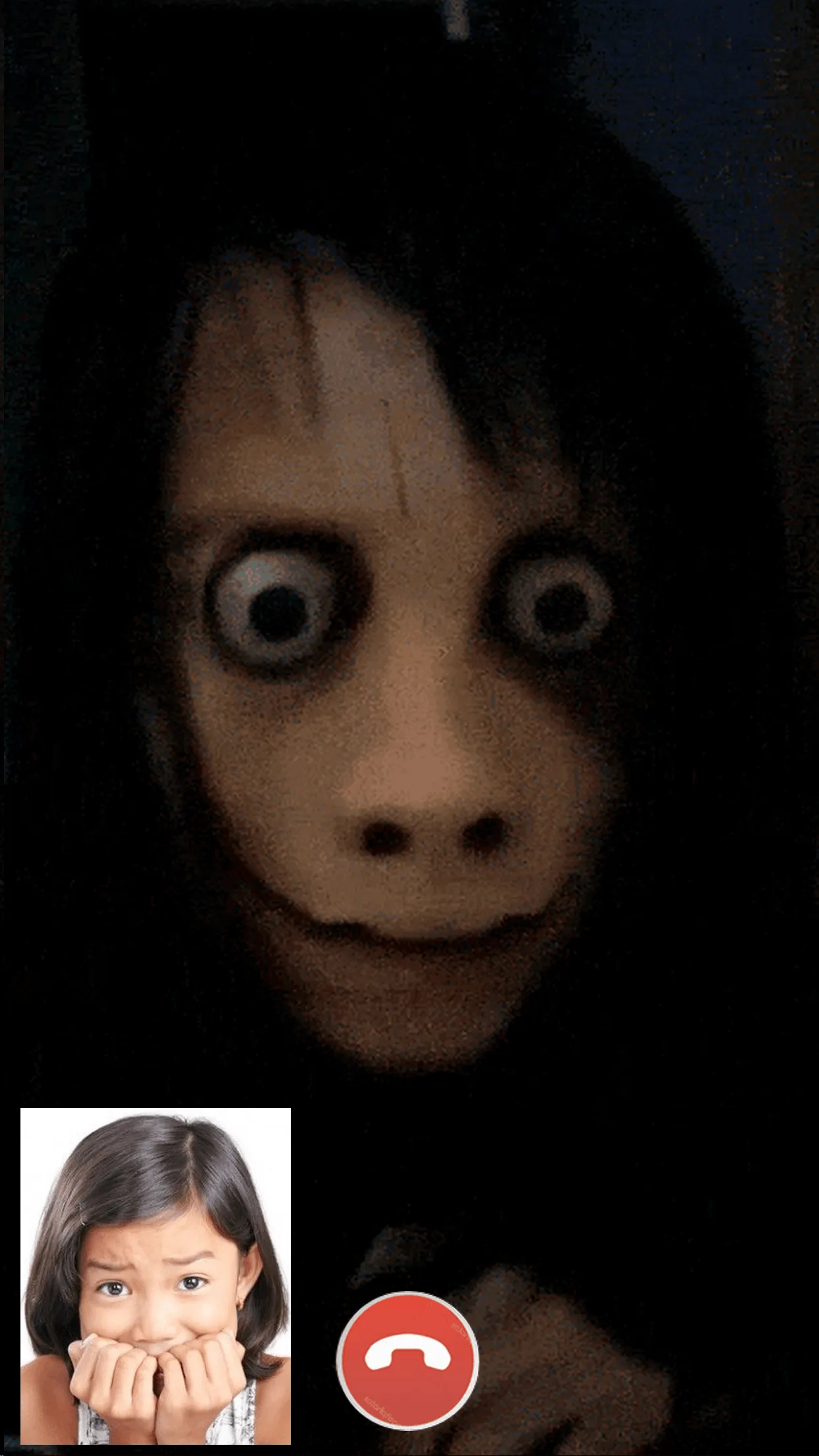Momo Creepy Horror video Call | Indus Appstore | Screenshot