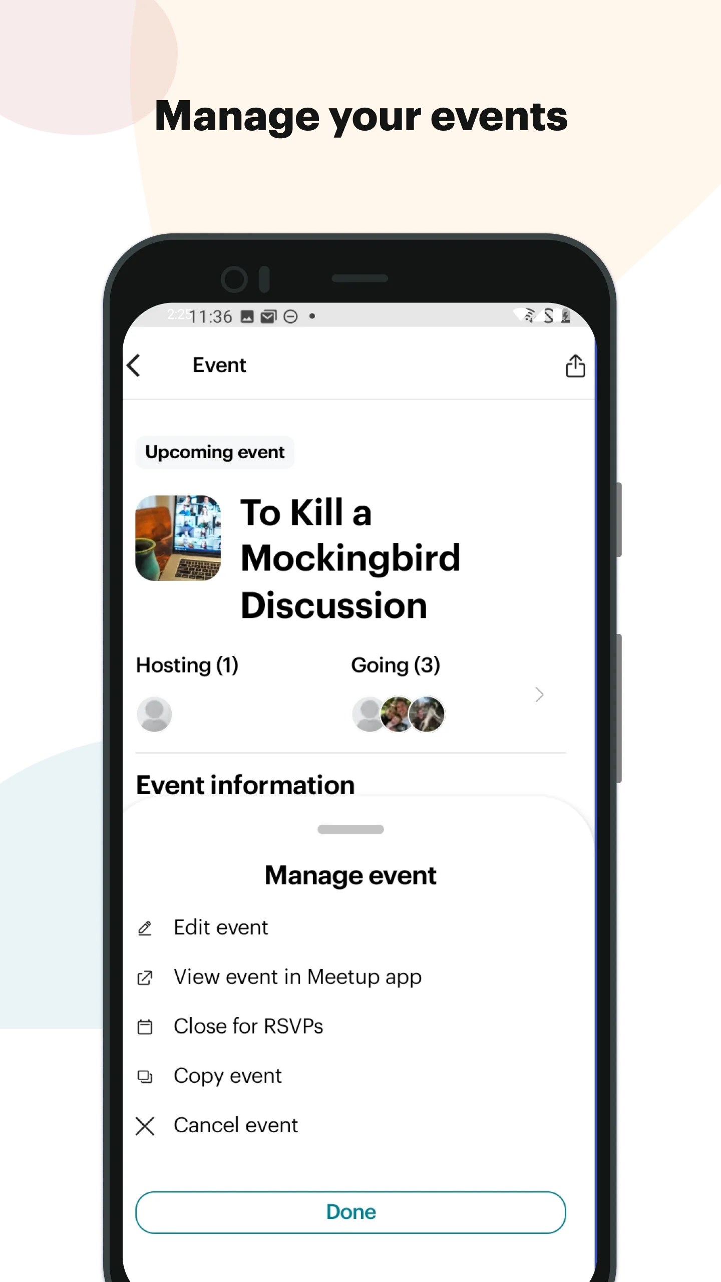 Meetup for Organizers | Indus Appstore | Screenshot