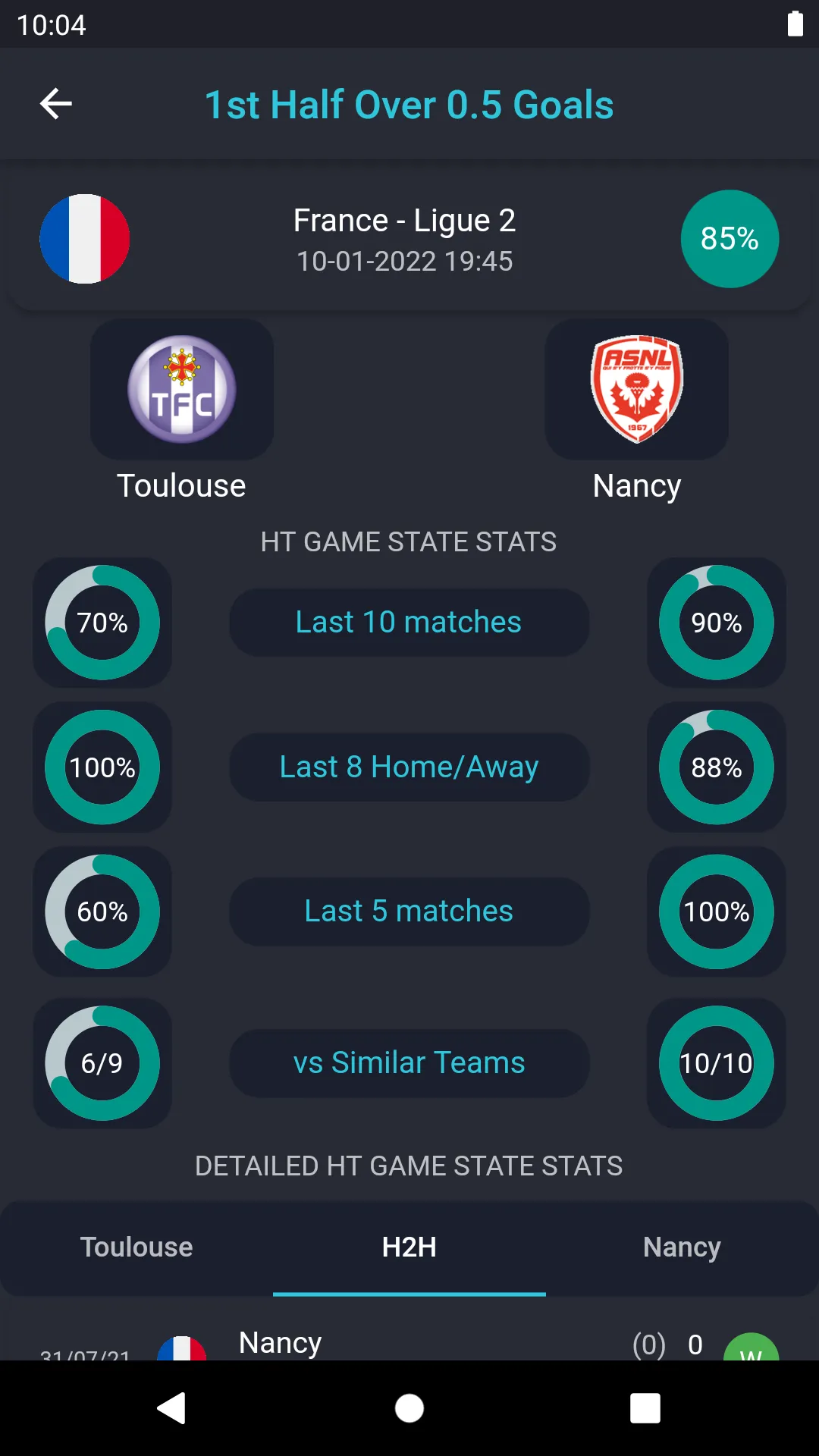 Pro Soccer Stats | Indus Appstore | Screenshot