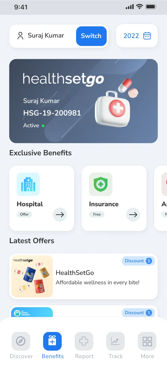 MyHealth by HealthSetGo | Indus Appstore | Screenshot