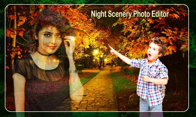 Night Scenery Photo Editor | Indus Appstore | Screenshot