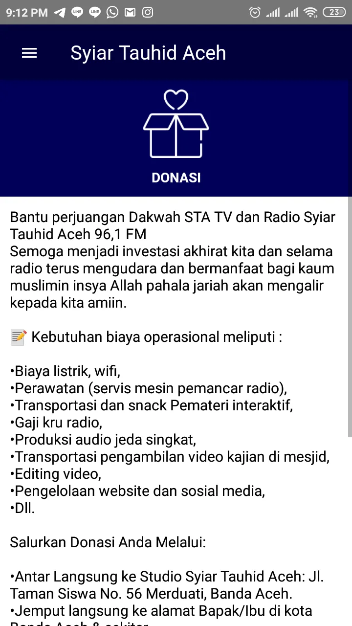 Syiar Tauhid Aceh | Indus Appstore | Screenshot