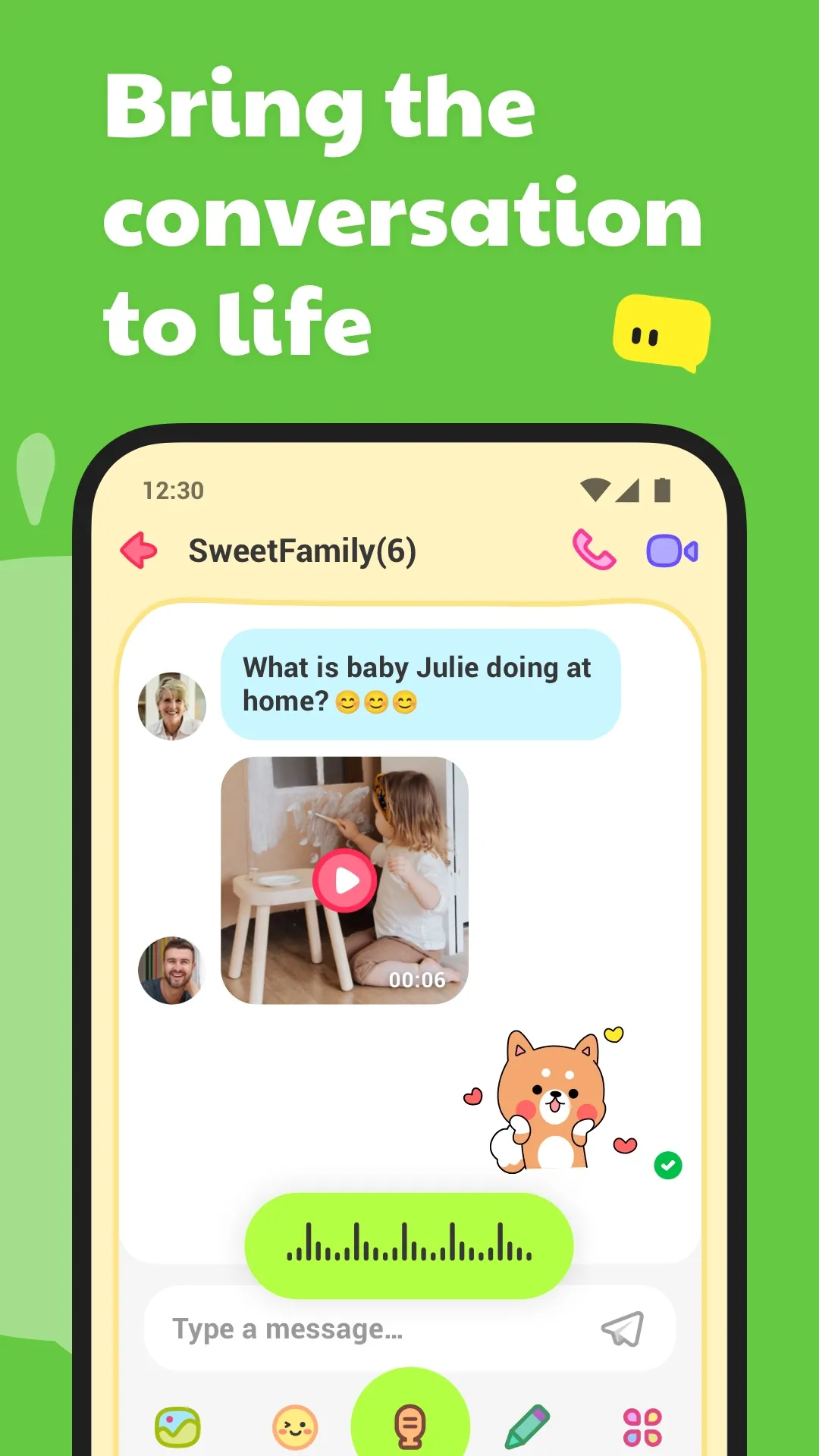 JusTalk Kids - Safe Messenger | Indus Appstore | Screenshot