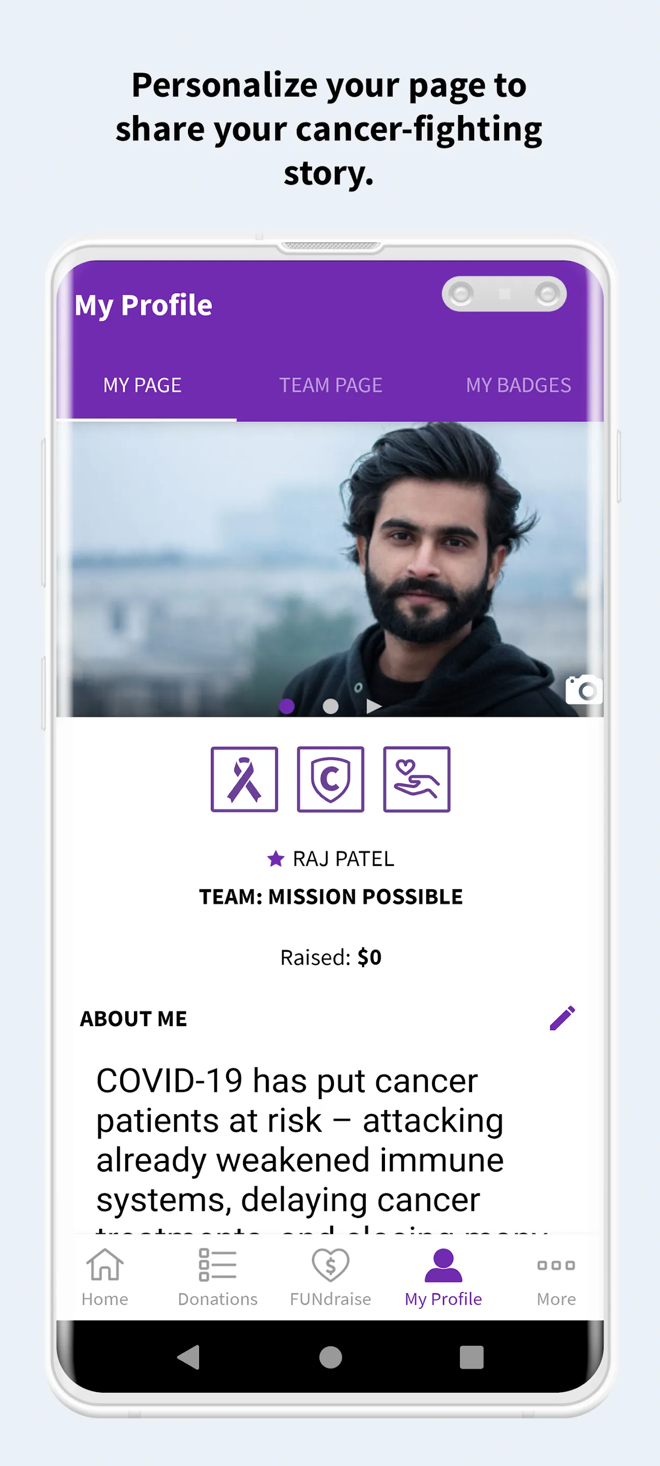 FUNdraising | Indus Appstore | Screenshot