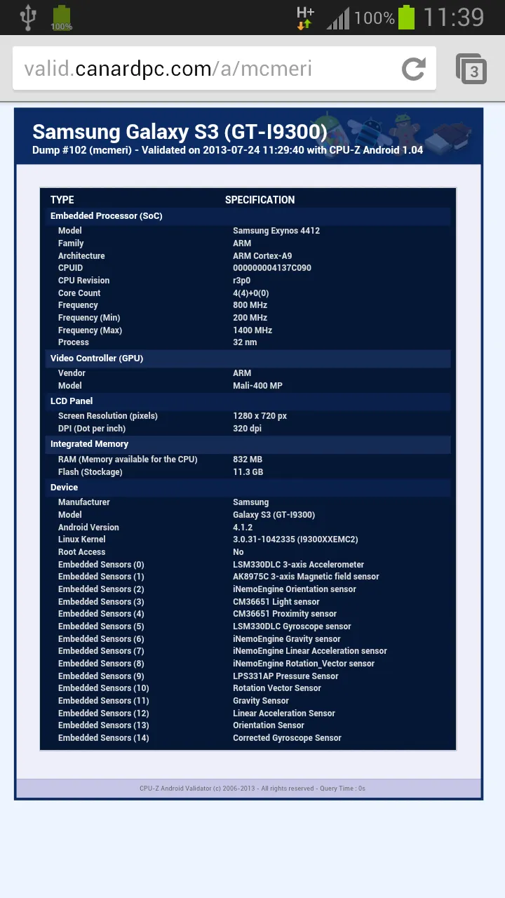 CPU-Z | Indus Appstore | Screenshot
