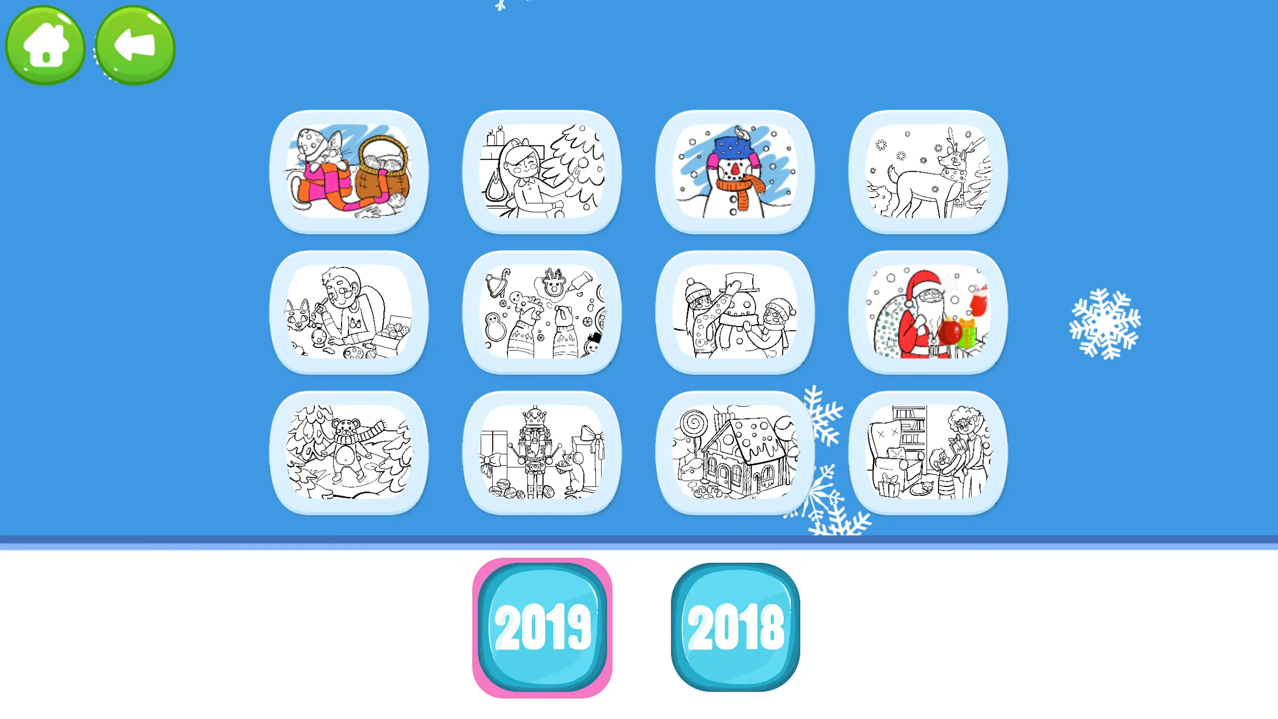 Christmas Coloring Pages | Indus Appstore | Screenshot