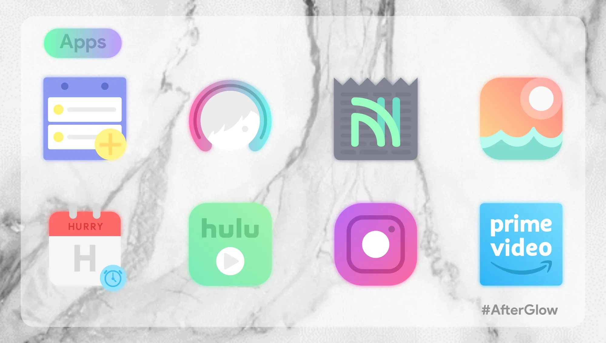 Afterglow Icons | Indus Appstore | Screenshot