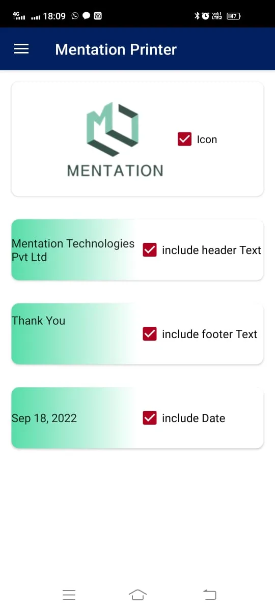 Mentation Printer | Indus Appstore | Screenshot