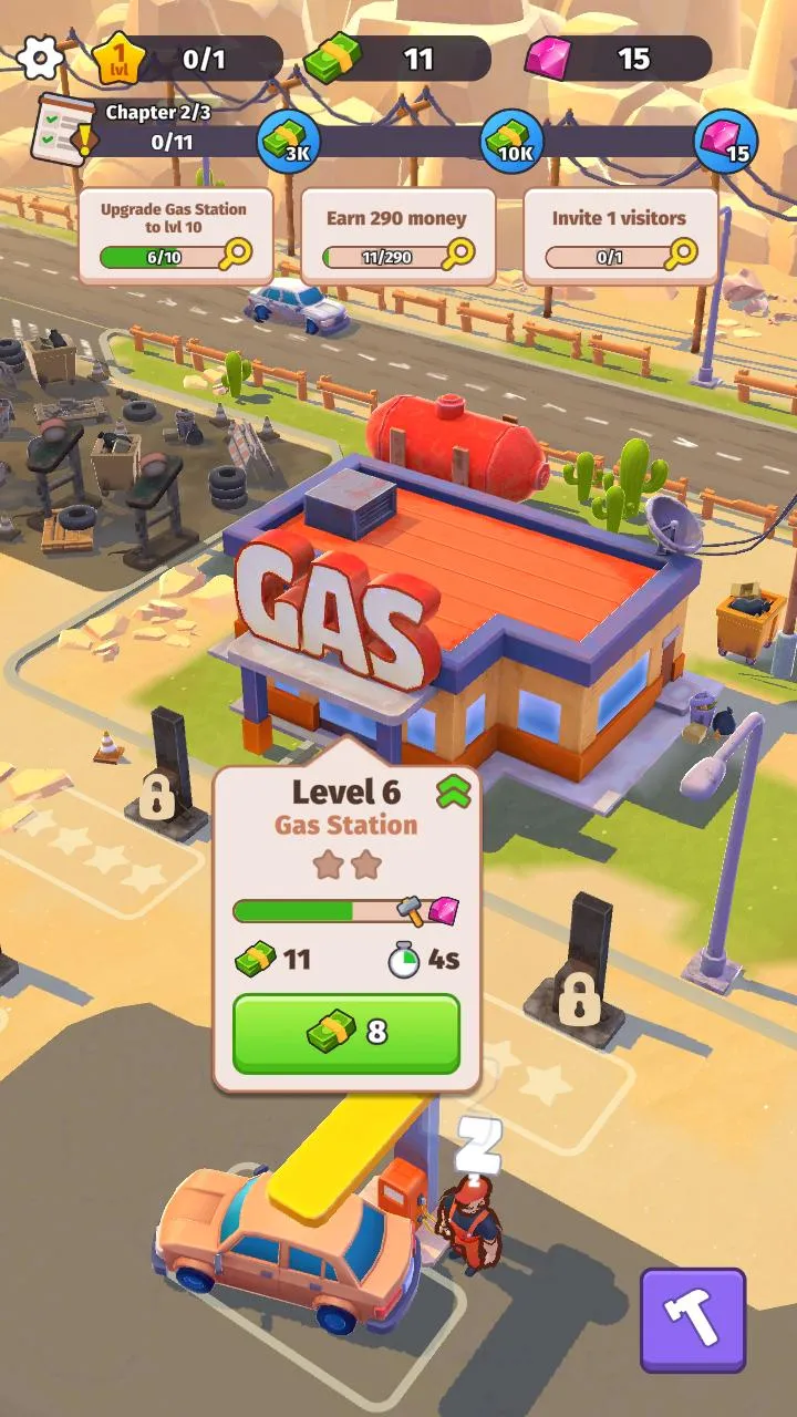 Roadside Empire: Idle Tycoon | Indus Appstore | Screenshot