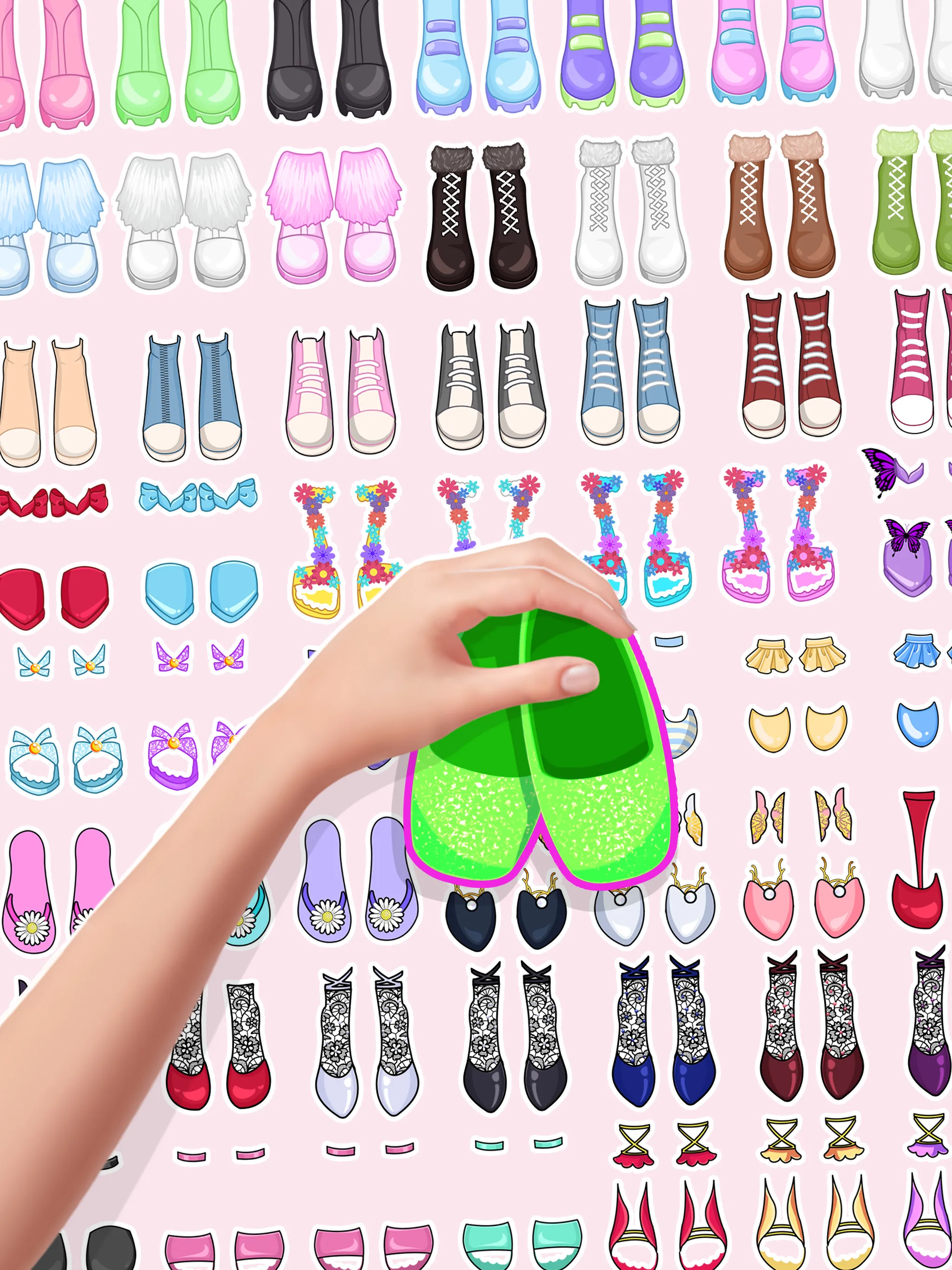 Sticker Doll DIY Dressup Diary | Indus Appstore | Screenshot