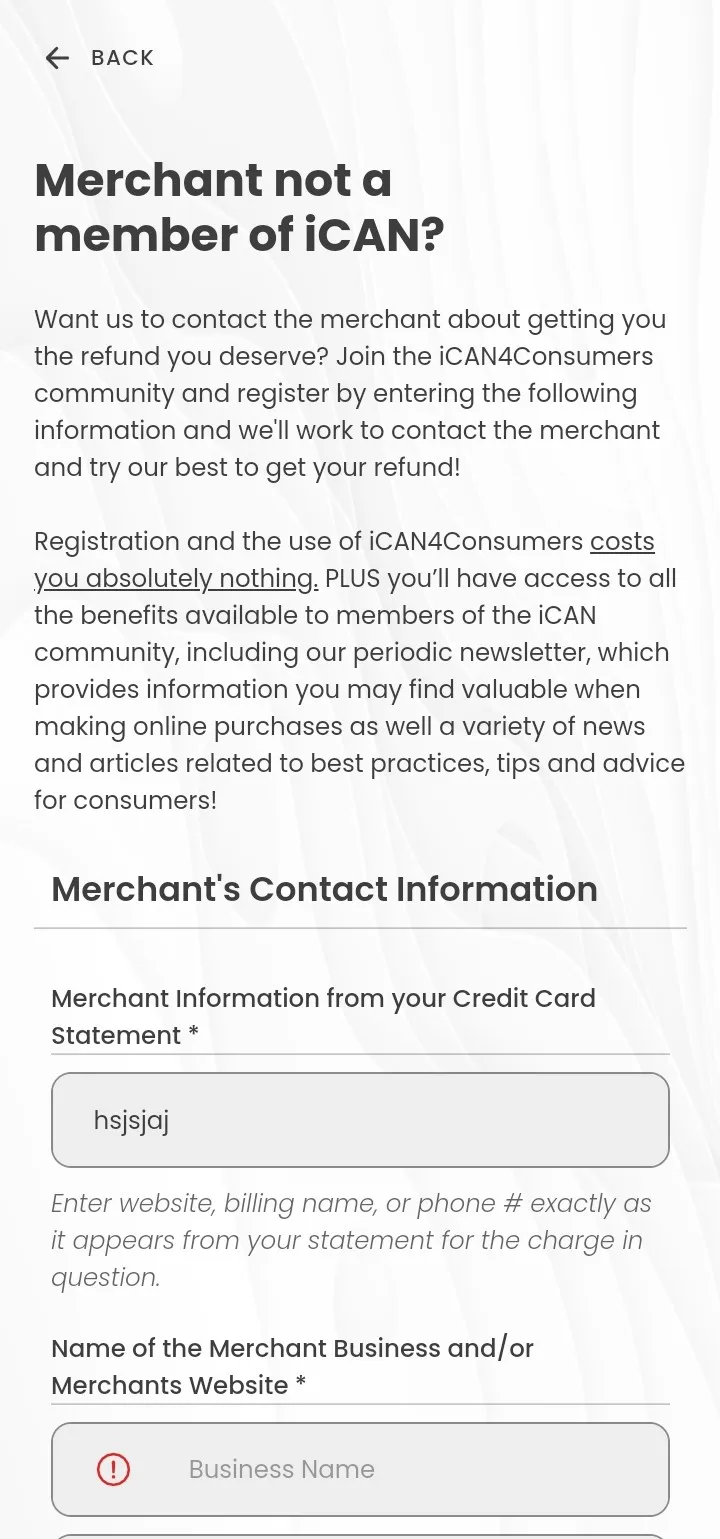 iCAN4Consumers | Indus Appstore | Screenshot