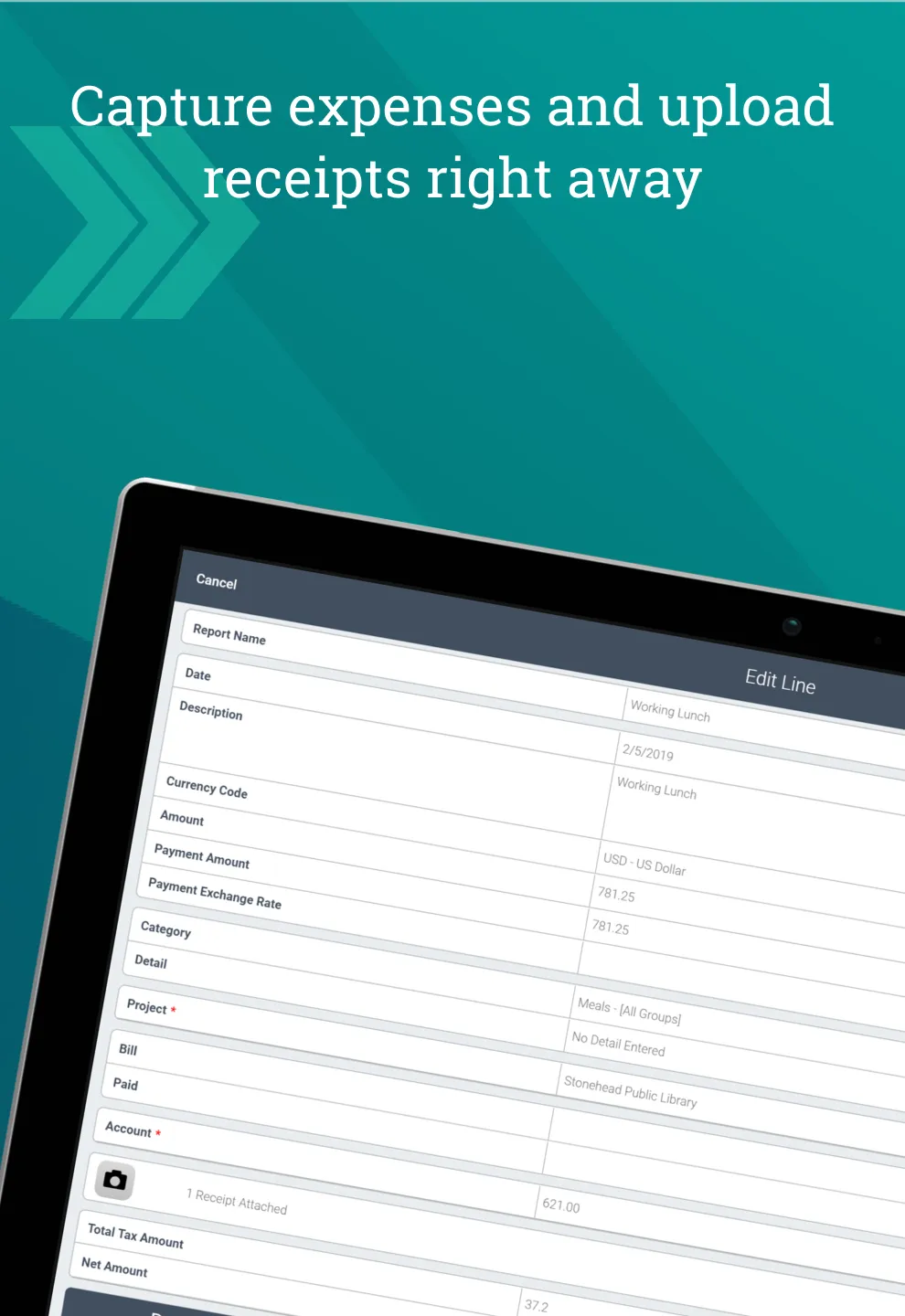 Deltek T&E for Vantagepoint | Indus Appstore | Screenshot
