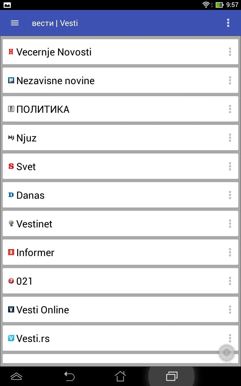 Najnovije Vesti | Indus Appstore | Screenshot