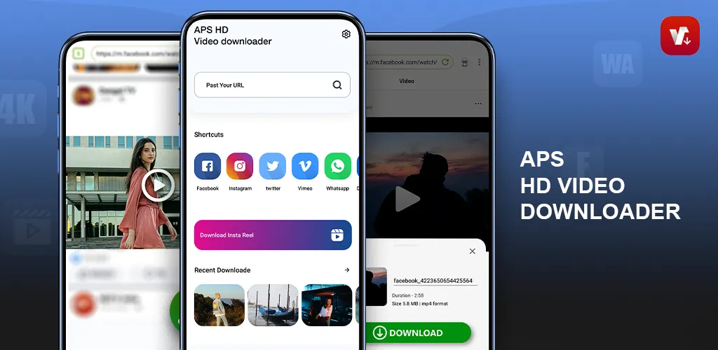 APS HD Video downloader | Indus Appstore | Screenshot