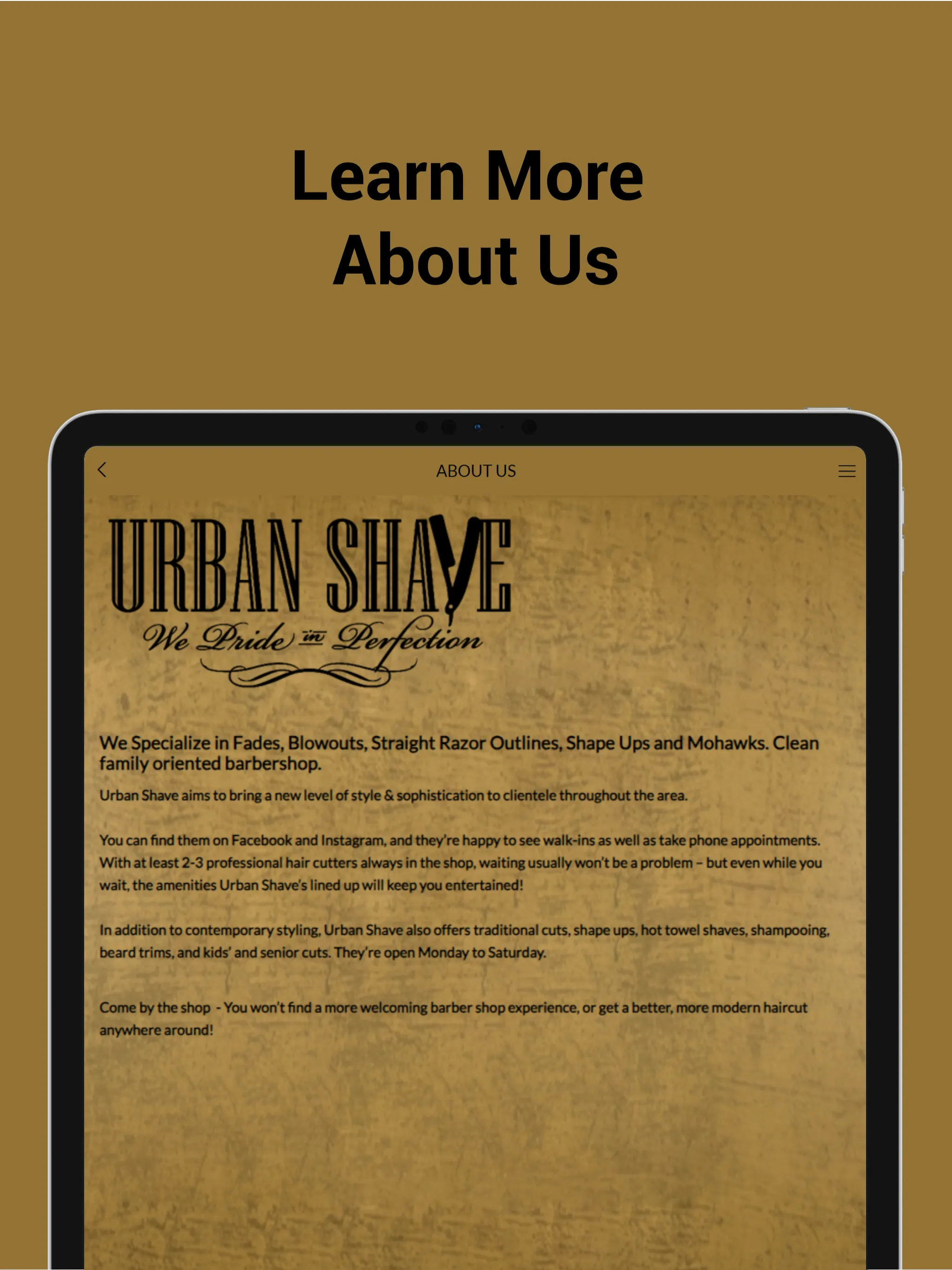 Urban Shave | Indus Appstore | Screenshot