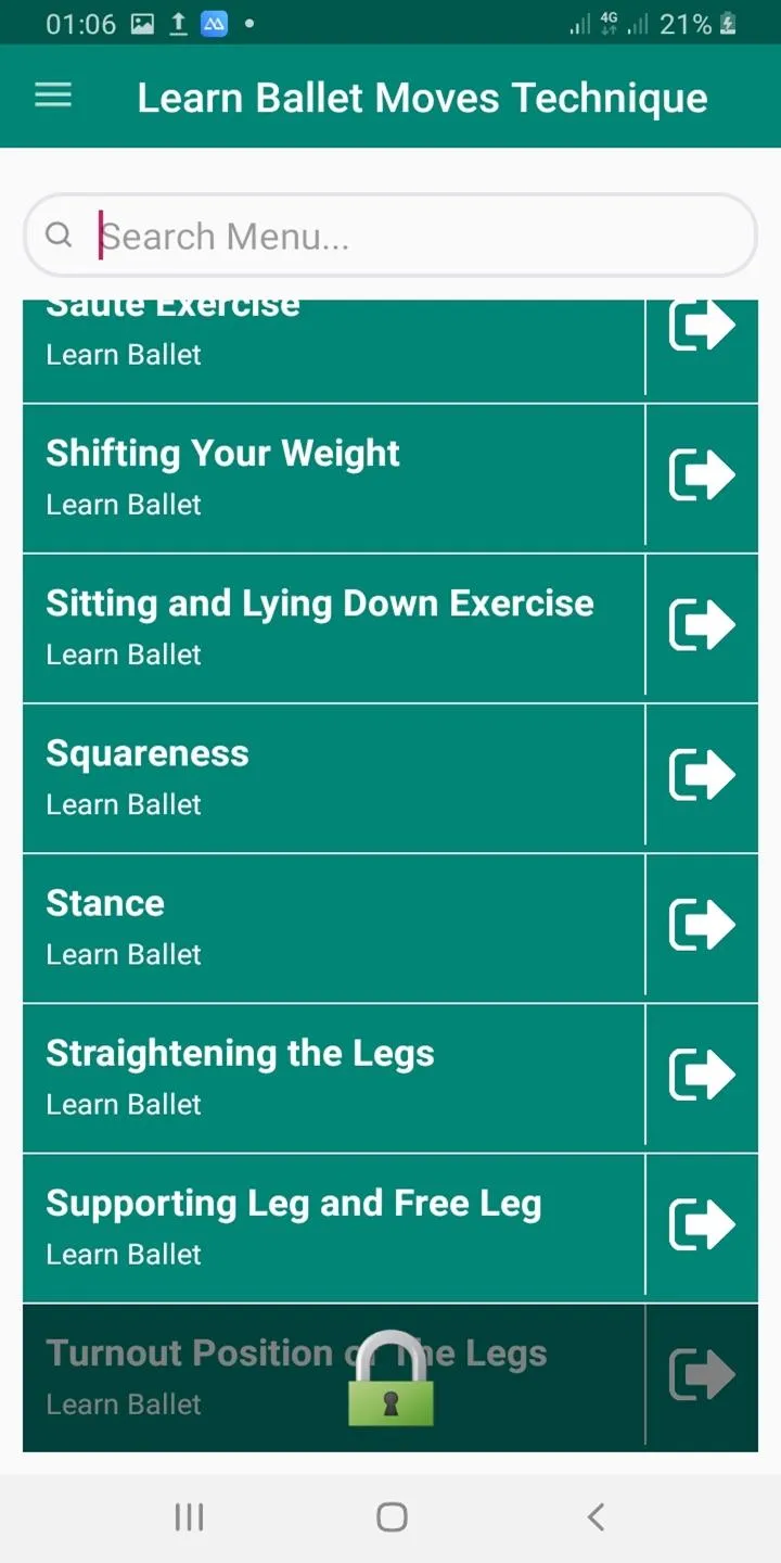 Learn Beginners Ballet Moves | Indus Appstore | Screenshot