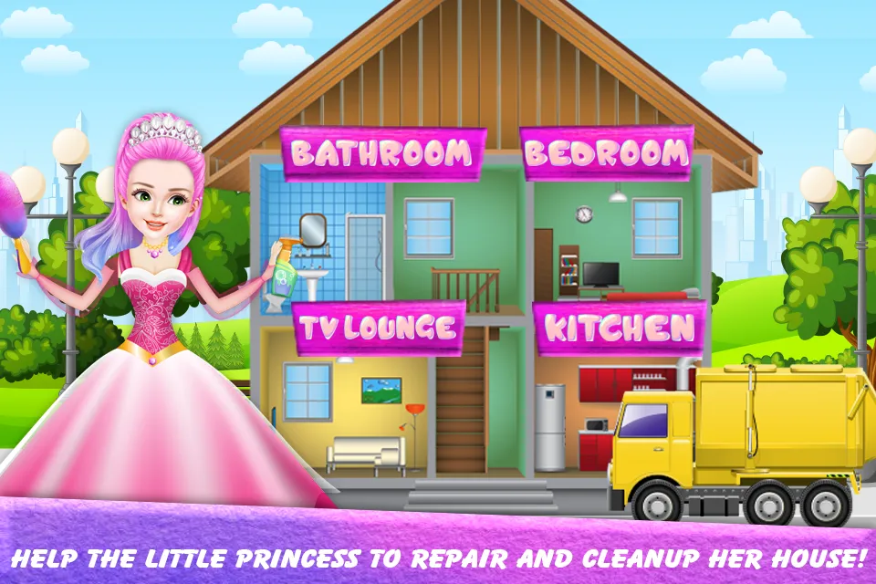 House Clean up game for girls | Indus Appstore | Screenshot